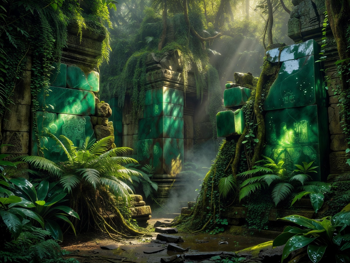 Overgrown Green Jade Ruins