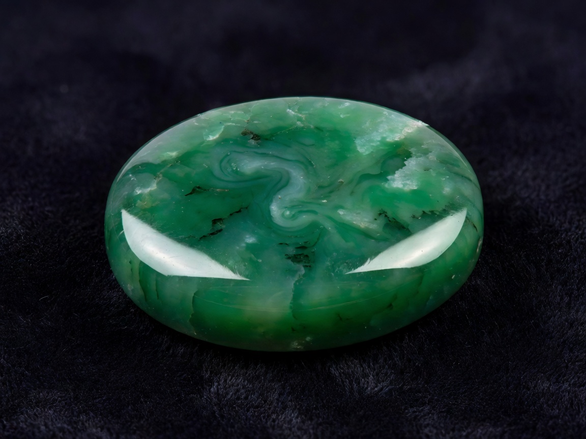 Polished Jade Gemstone - Sacred Emerald